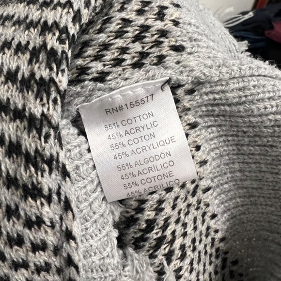 miracle leopard distressed frayed sweater - Picture 4 of 4